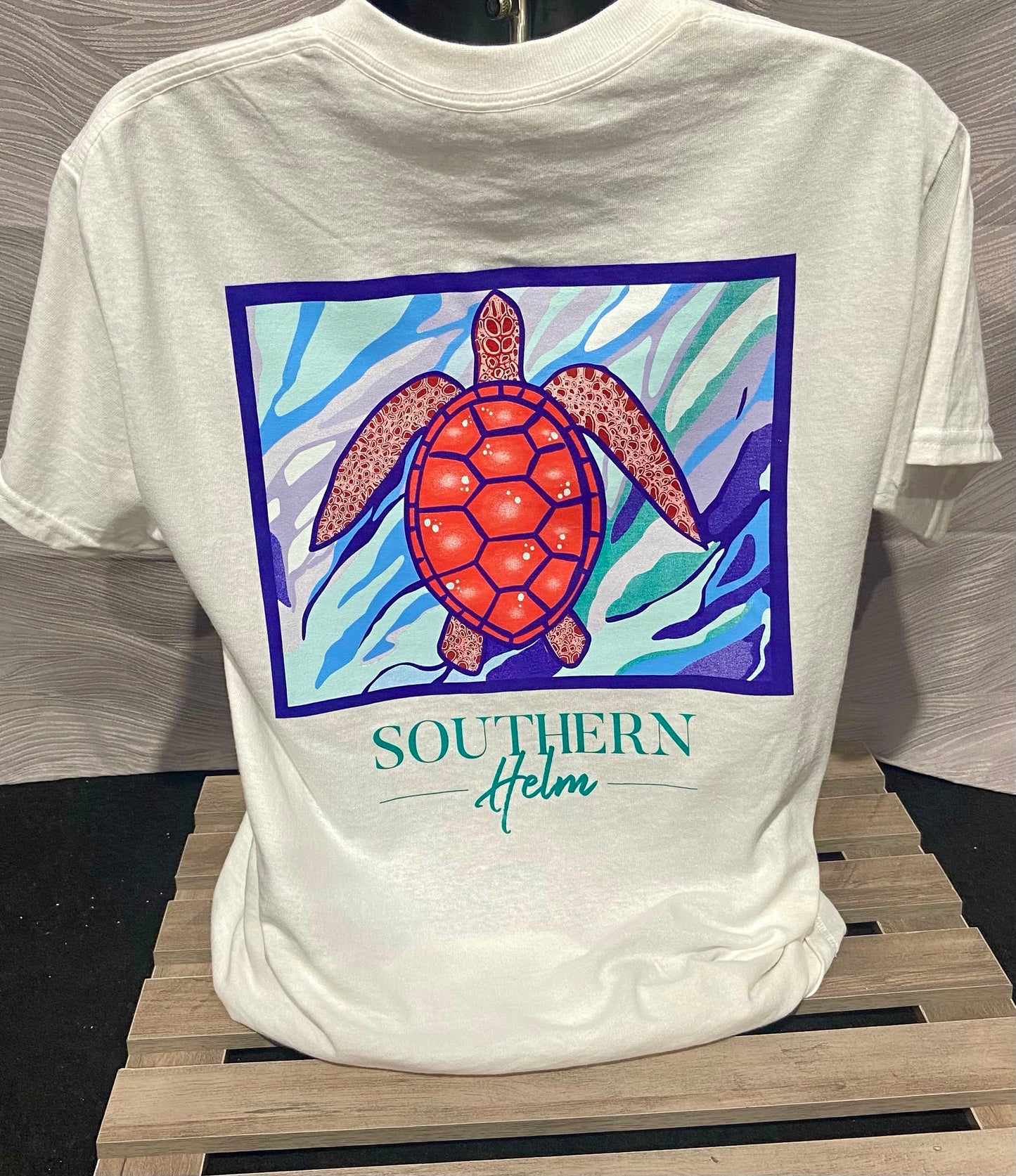 Red Rockin' Turtle Shirt